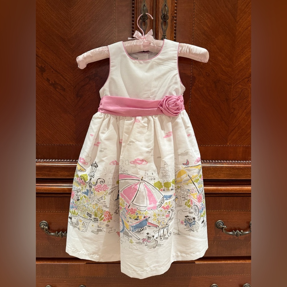 Little Girls Party Dress, Size 5